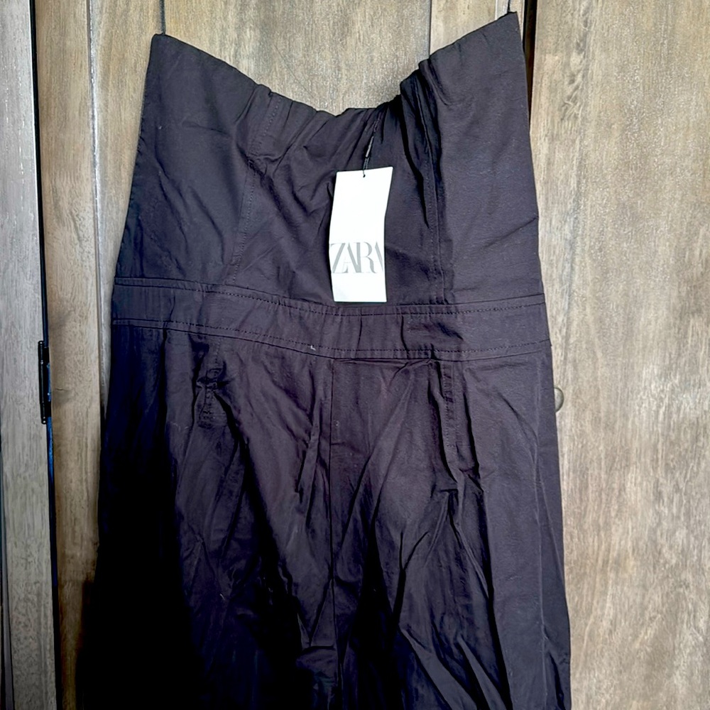Zara Strapless Jumpsuit NWT